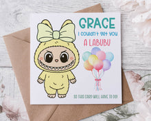 Load image into Gallery viewer, Little Monster Birthday Card
