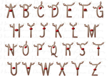 Load image into Gallery viewer, Reindeer Alphabet Christmas Mug
