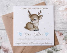 Load image into Gallery viewer, Baby Reindeer Card
