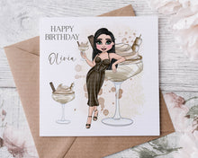 Load image into Gallery viewer, Baileys Cocktail Greeting Card
