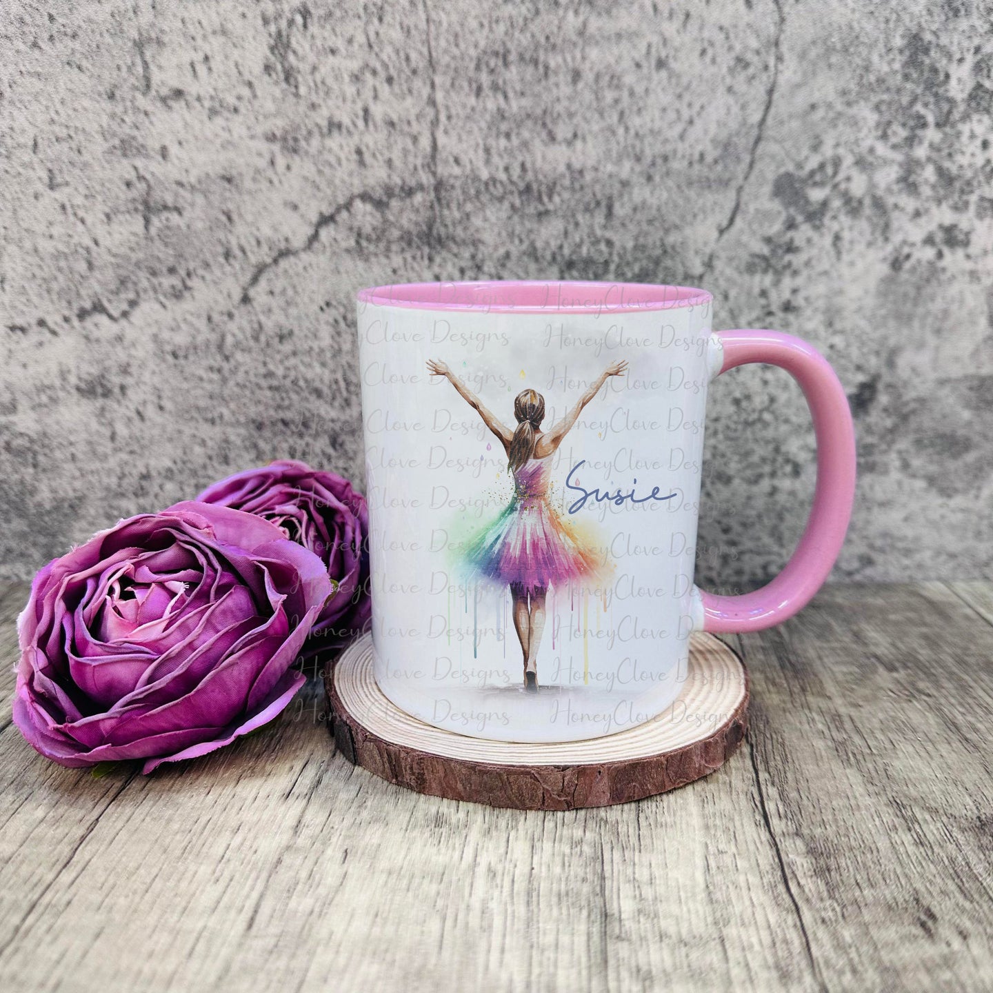 Watercolour Dancer Mug