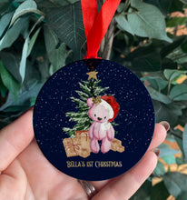 Load image into Gallery viewer, Christmas bear hanging decoration
