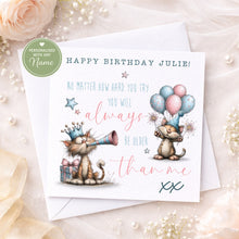 Load image into Gallery viewer, Personalised funny birthday card example
