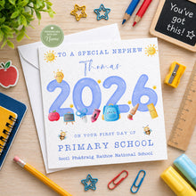 Load image into Gallery viewer, 2026 First Day of School Card
