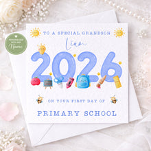 Load image into Gallery viewer, 2026 First Day of School Card
