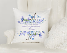 Load image into Gallery viewer, Angel In Heaven Cushion - Blue/Purple
