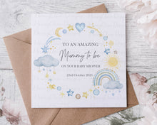 Load image into Gallery viewer, Baby Shower Card  - Toy Wreath
