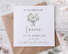 Load image into Gallery viewer, Wedding Thank You Card - Flowers
