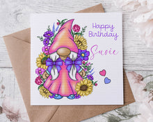 Load image into Gallery viewer, Birthday Card  - Bright Girl Gonk

