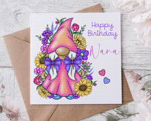 Load image into Gallery viewer, Birthday Card  - Bright Girl Gonk
