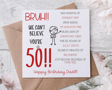 Load image into Gallery viewer, Special Birthday Dates Slang Card
