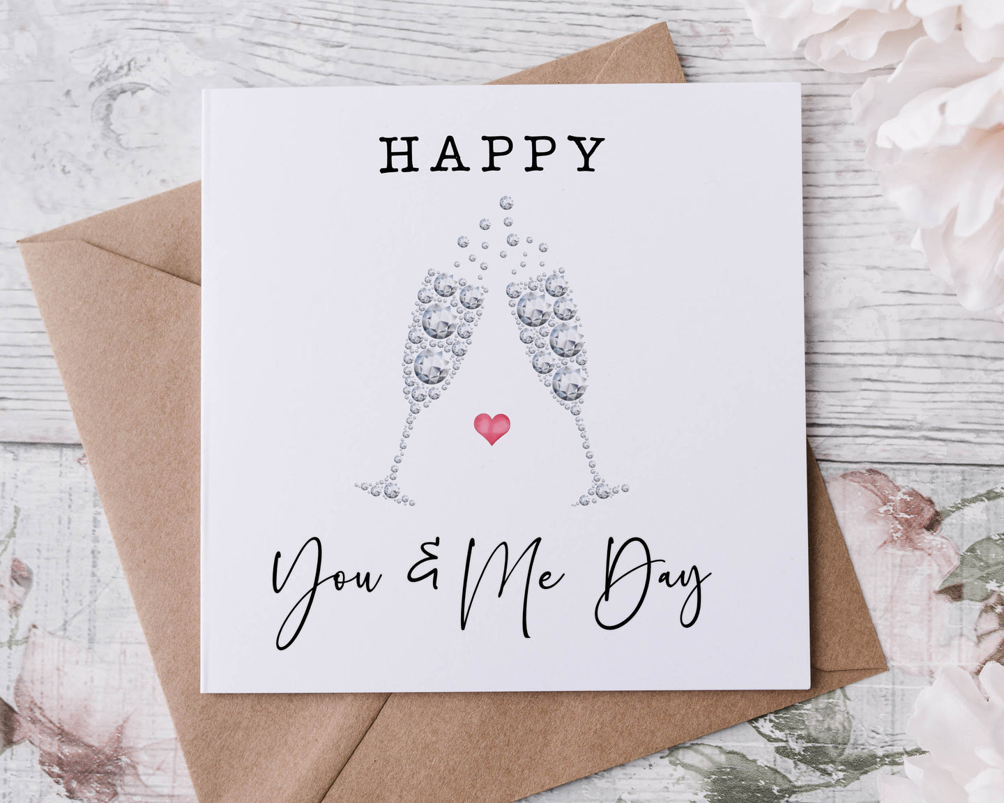 You & Me Anniversary Card
