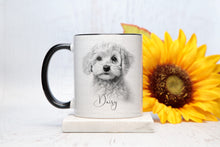 Load image into Gallery viewer, Sketch Design - Cavachon Mug
