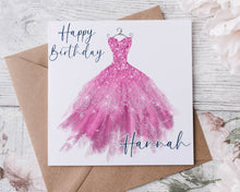 Load image into Gallery viewer, Ball Gown Dress - Debs/Prom Card
