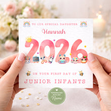 Load image into Gallery viewer, 2026 First Day of School Card
