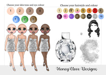 Load image into Gallery viewer, Perfume Diamond Birthday Card
