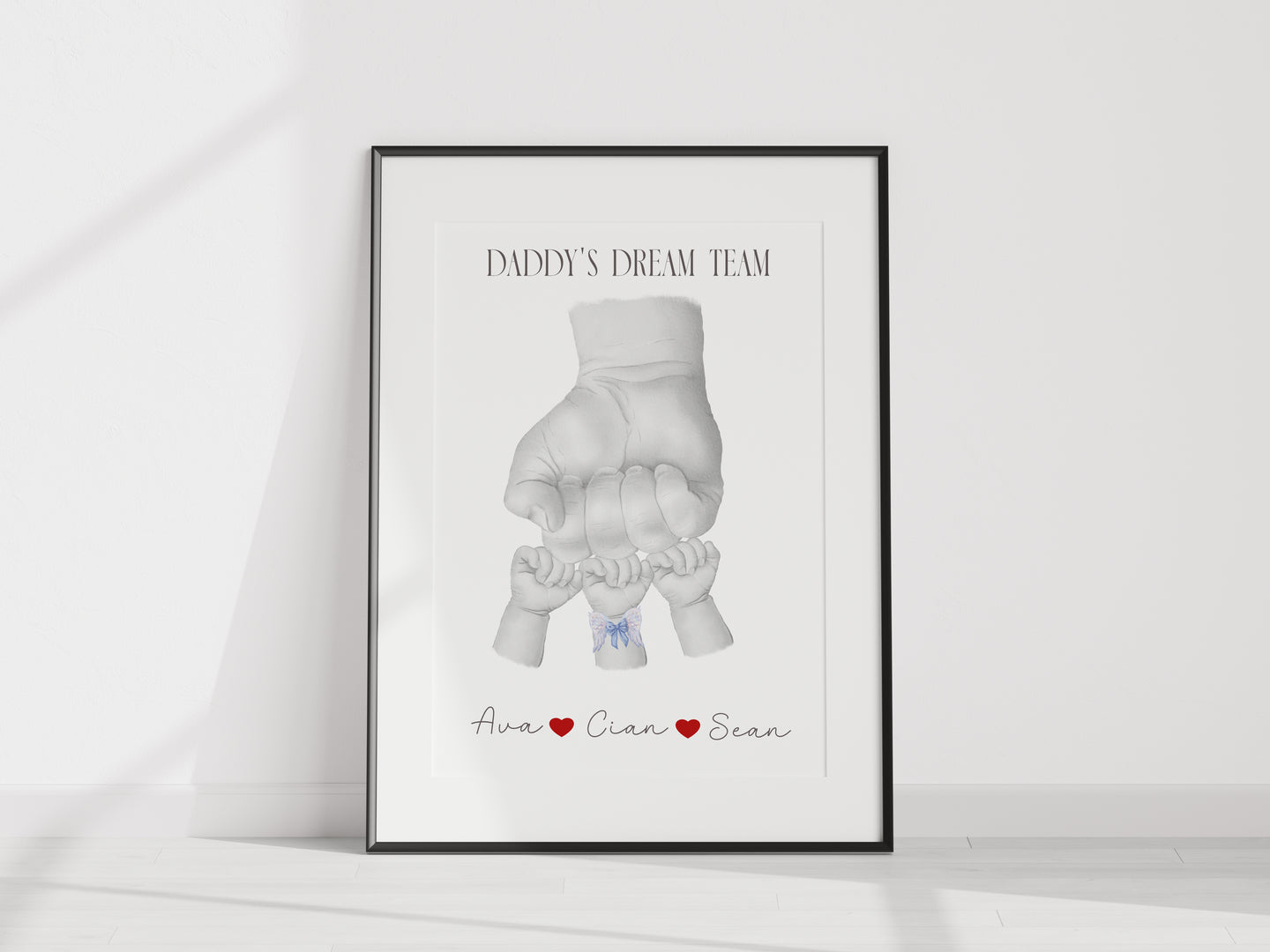 Fistbump  A4 Unframed Print