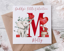 Load image into Gallery viewer, Mummy/ Daddy&#39;s little valentine card
