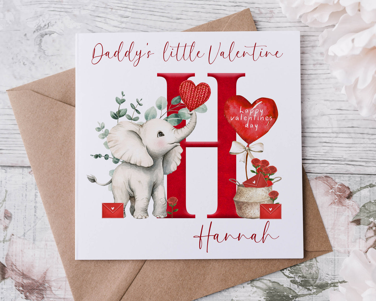 Mummy/ Daddy's little valentine card