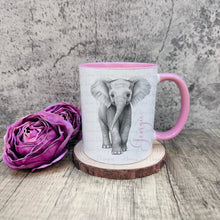 Load image into Gallery viewer, Sketch Design Elephant Mug
