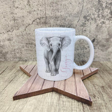 Load image into Gallery viewer, Sketch Design Elephant Mug
