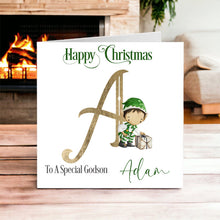 Load image into Gallery viewer, Elf Boy Christmas Card
