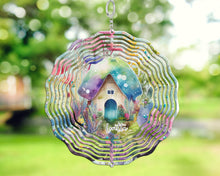 Load image into Gallery viewer, Fairy House Windspinner
