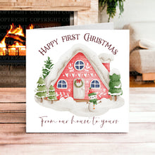 Load image into Gallery viewer, First Christmas in New Home Card
