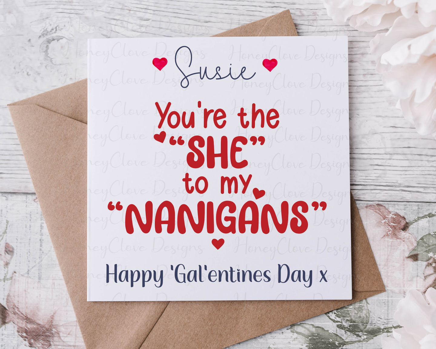 Galentine Card - Shenannigans