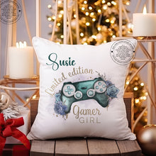 Load image into Gallery viewer, Gamer Girl Cushion
