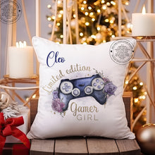 Load image into Gallery viewer, Gamer Girl Cushion
