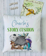 Load image into Gallery viewer, Personalised Book Cushion
