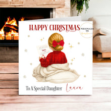 Load image into Gallery viewer, Nice List Girl Cushion
