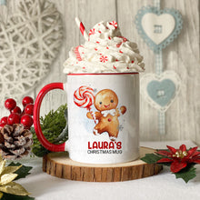 Load image into Gallery viewer, Cute Christmas Gingerbread Mug
