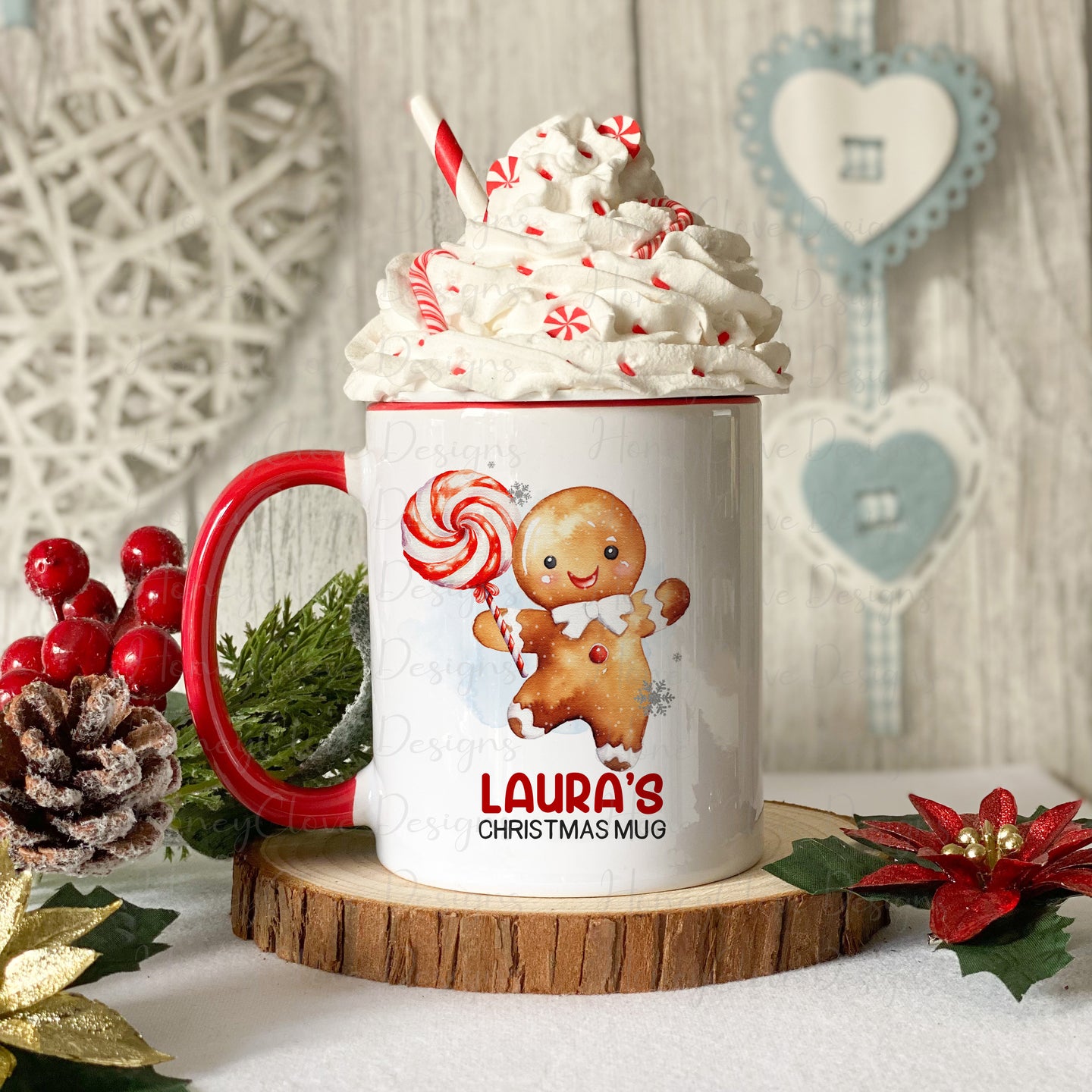 Cute Christmas Gingerbread Mug