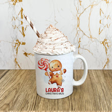 Load image into Gallery viewer, Cute Christmas Gingerbread Mug
