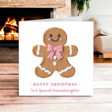 Load image into Gallery viewer, Gingerbread Christmas Card
