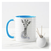 Load image into Gallery viewer, Sketch Design Giraffe Mug
