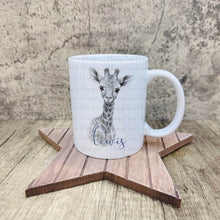 Load image into Gallery viewer, Sketch Design Giraffe Mug
