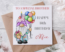 Load image into Gallery viewer, Birthday Card  - Gonk Godson/son/nephew
