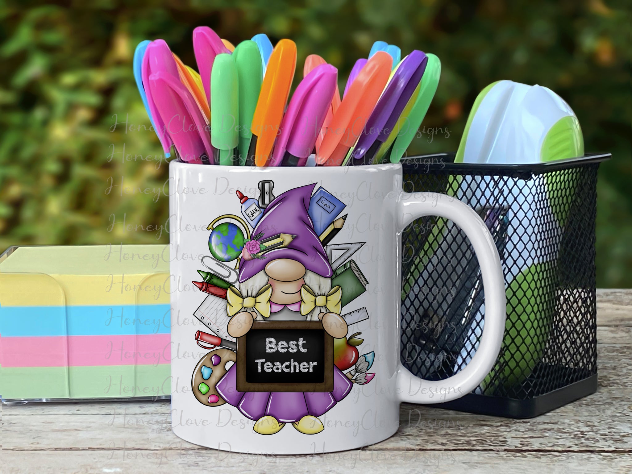 Gonkette Teacher Mug – HoneyClove Designs