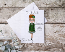 Load image into Gallery viewer, Irish Dancer Good Luck Card
