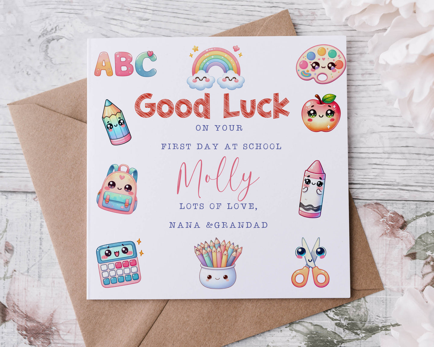 First day at school card  - Little Cuties