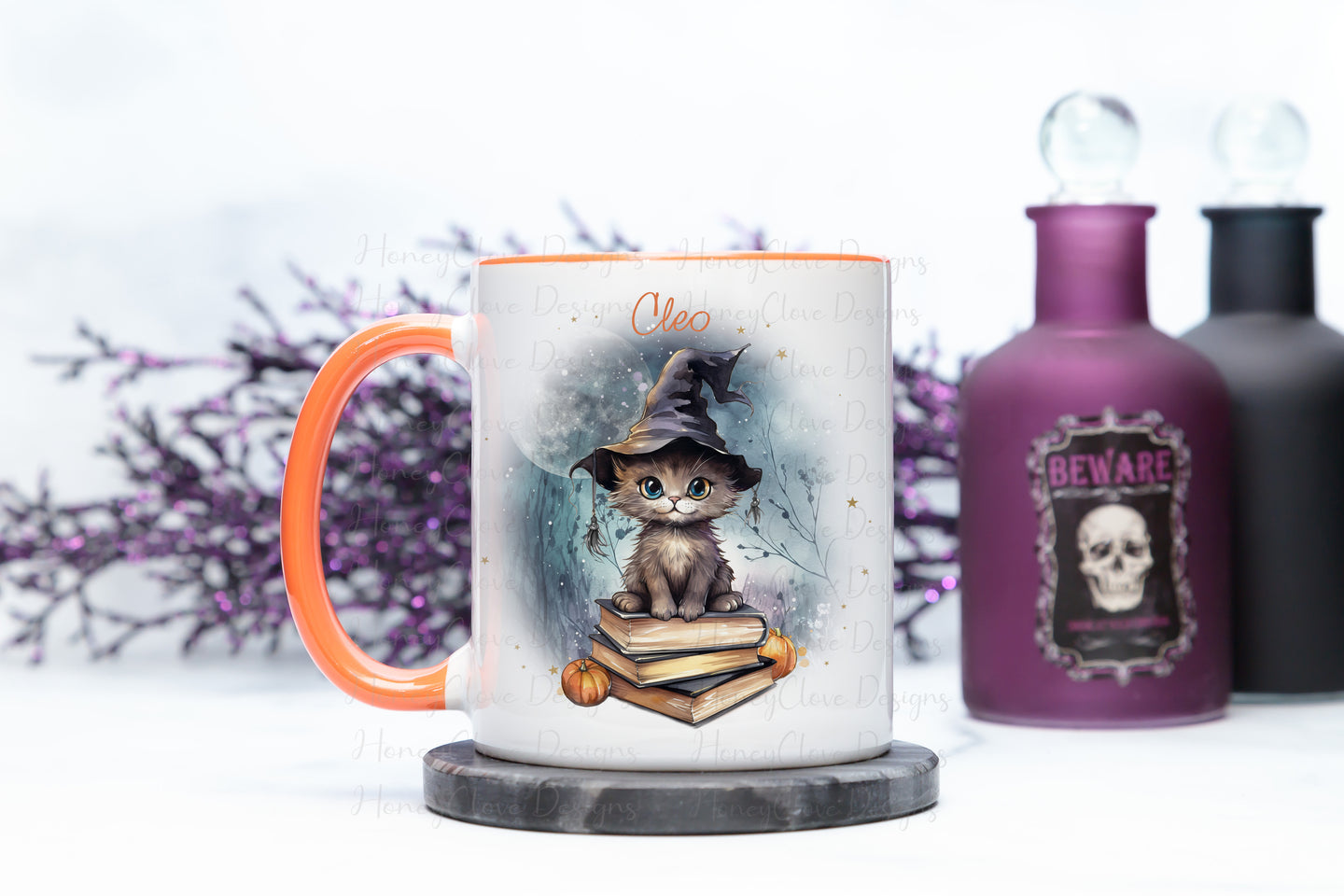 Kitten Witch mug