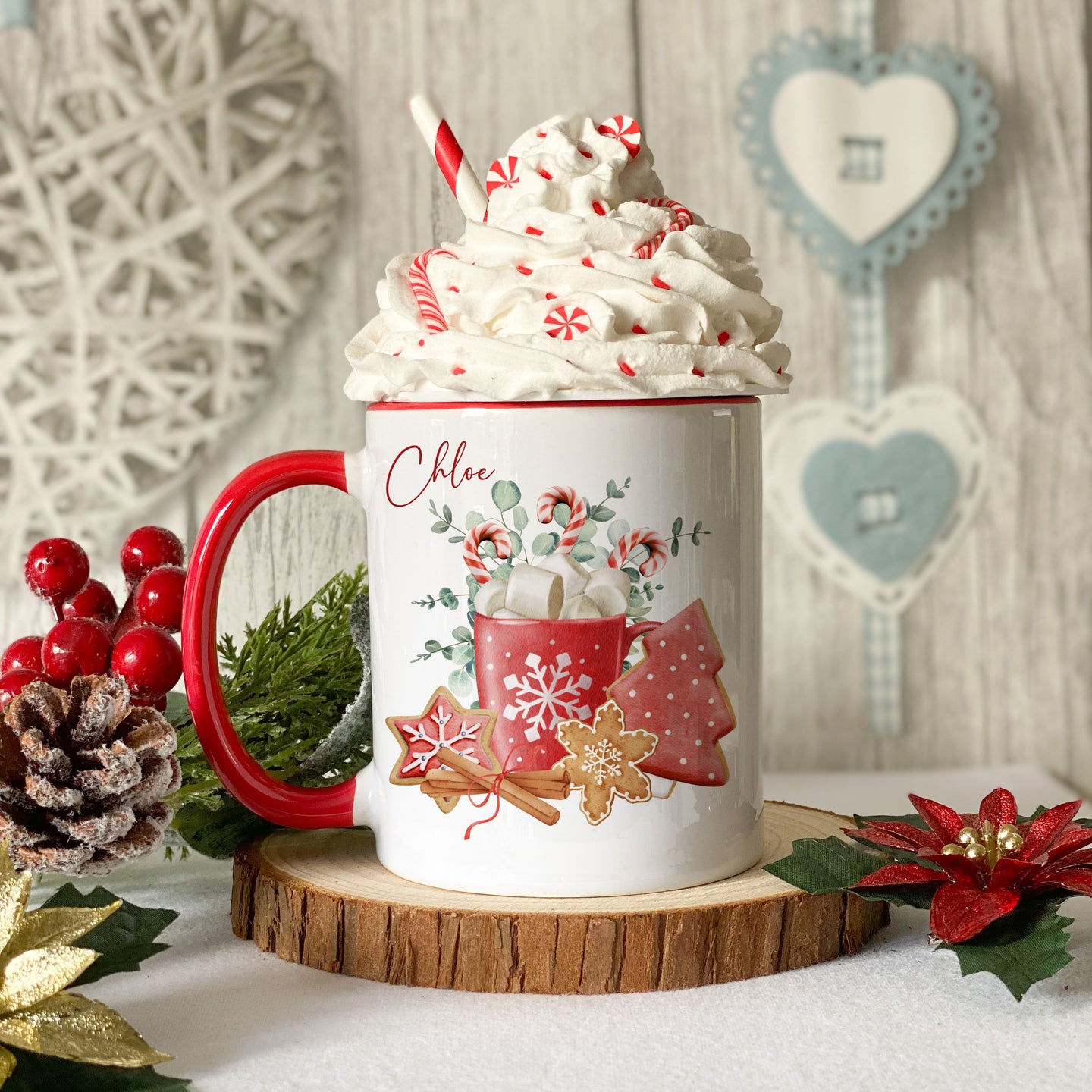 Hot Chocolate Christmas Mug