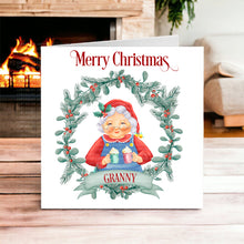 Load image into Gallery viewer, Traditional Mrs Claus Card
