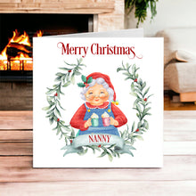 Load image into Gallery viewer, Traditional Mrs Claus Card
