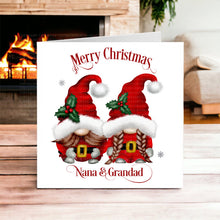 Load image into Gallery viewer, Couple Gonk Christmas Card

