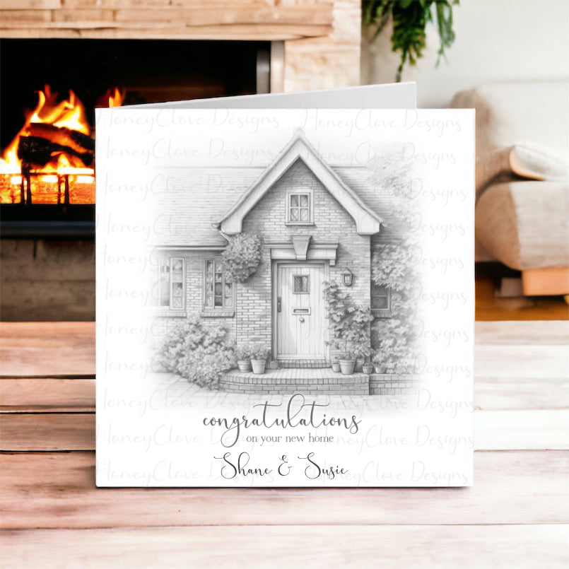 New Home Greeting Card