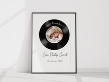 Load image into Gallery viewer, Vinyl Print - Baby Photograph
